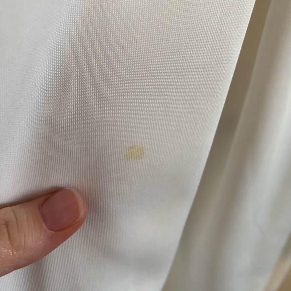 High low white lacy back dress - Picture 3 of 5